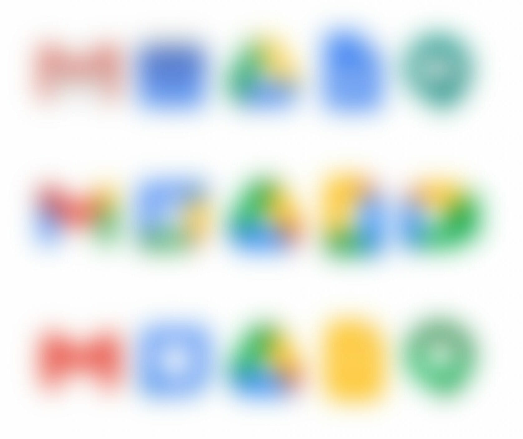 Blur Test DotYeti Google Logos - DotYeti.com Blog