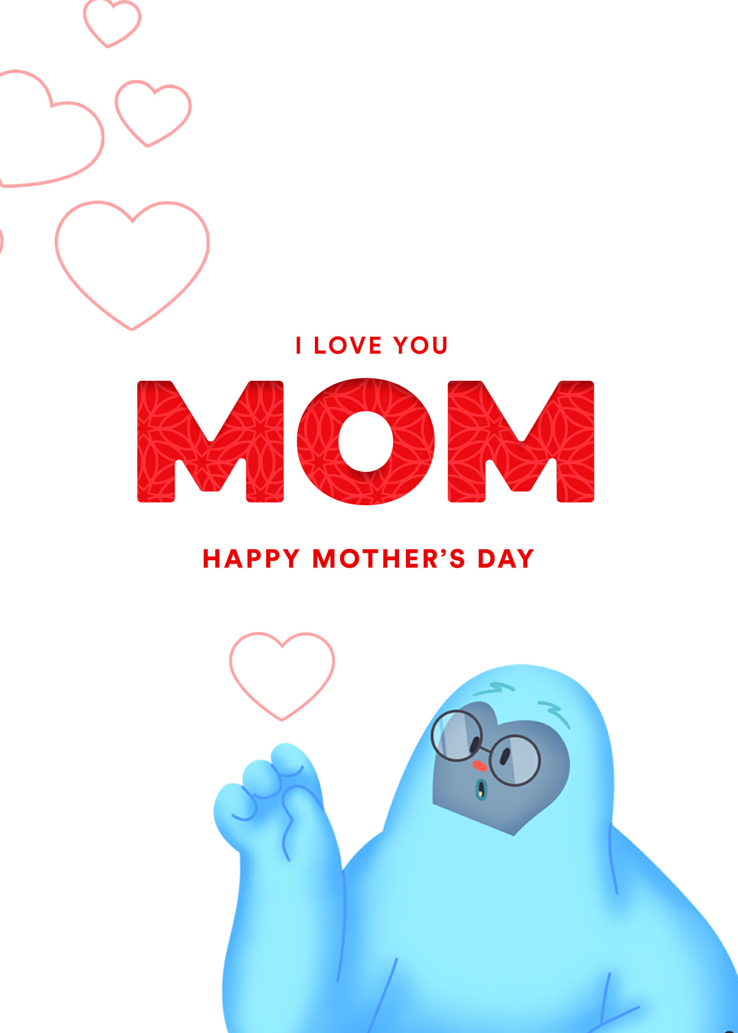 Free Printable Mother's Day Cards | DotYeti.com