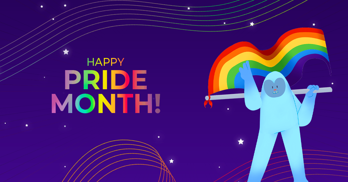 Pride Month 2022: Colorful Artwork From Our Yetis!