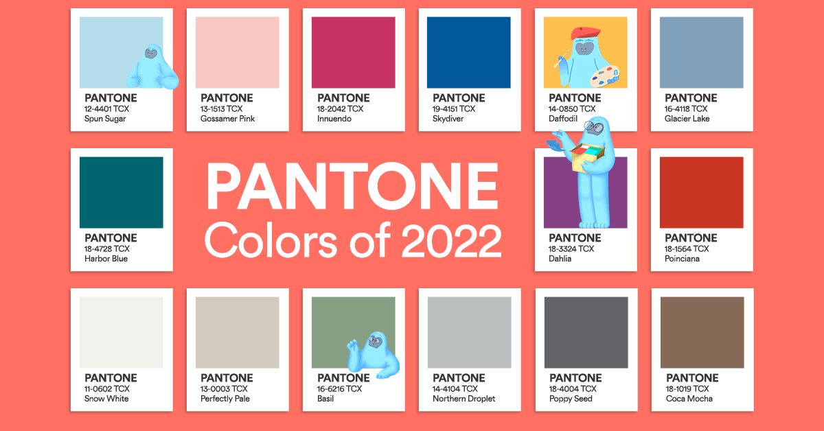 Pantone Colors of 2022: How it Affects Designers and Marketers