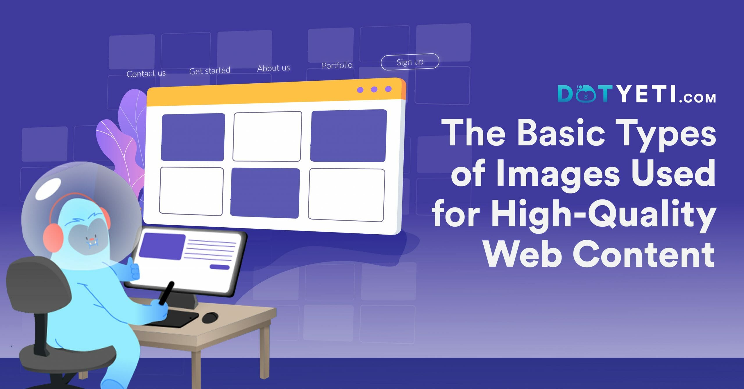 The Basic Types of Images Used for High-Quality Web Content