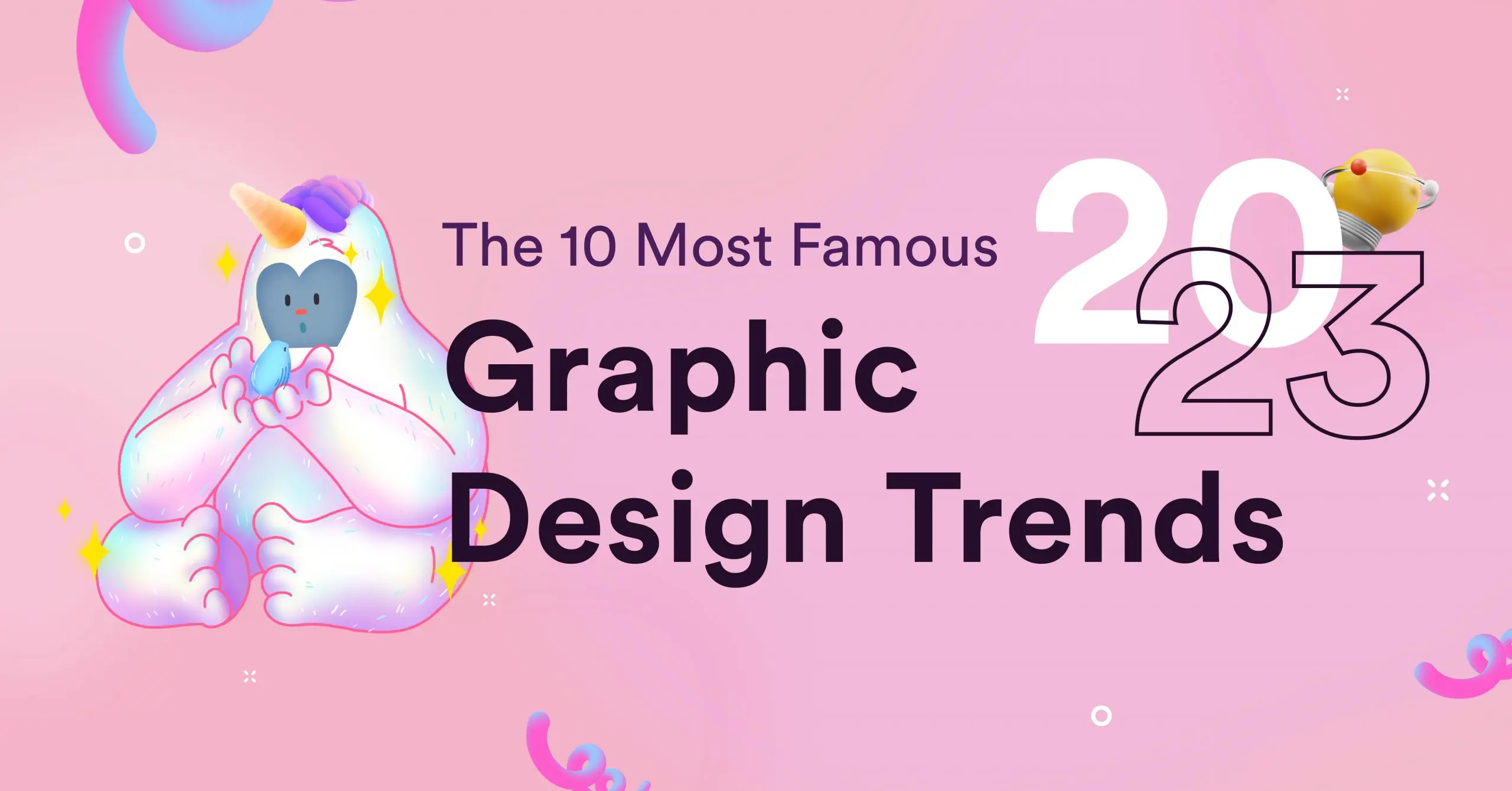 The 10 Most Famous Graphic Design Trends in 2023