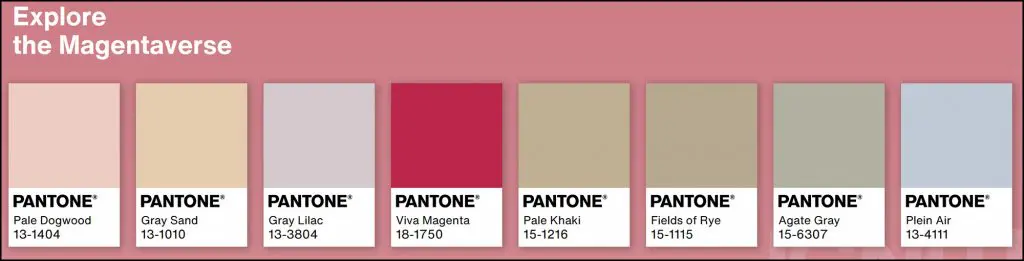 pantone color 