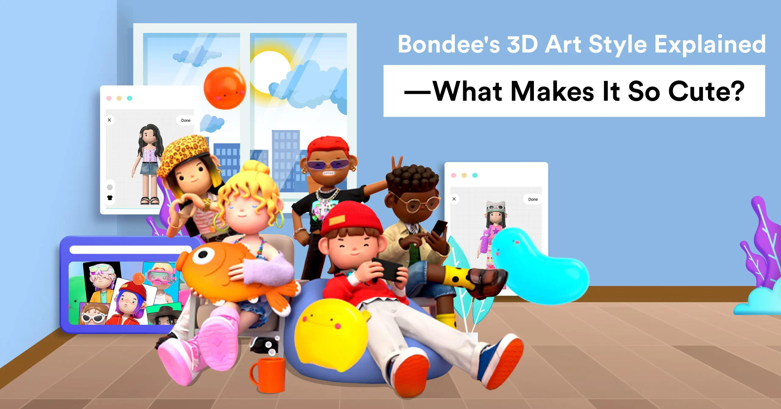 Bondee’s 3D Art Style Explained—What Makes It So Cute?